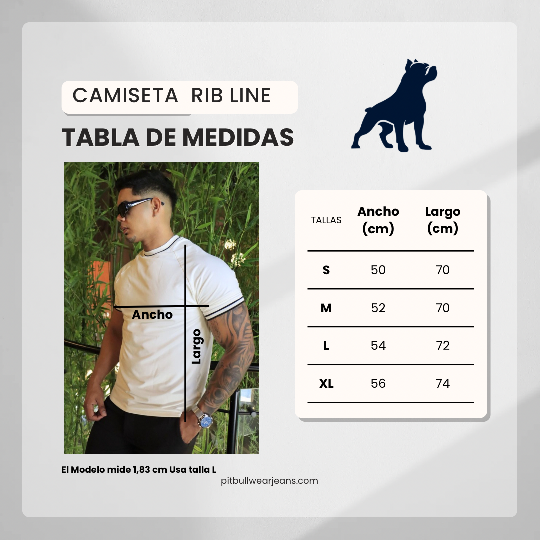 Camiseta Rib Line