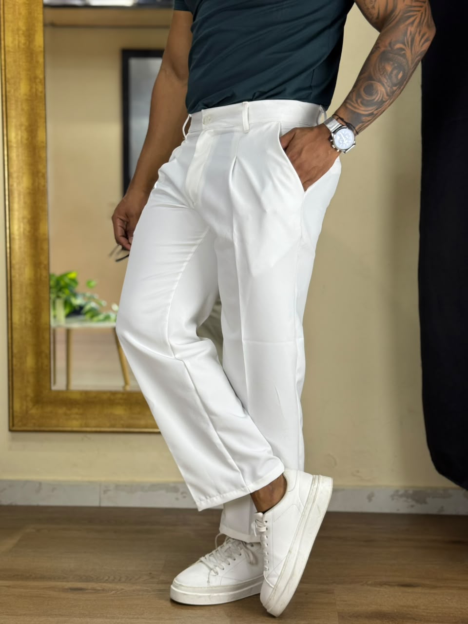 Pitbull Wear Pantalon Vittorino Hombre Tela Génova Stretch Straight Fit