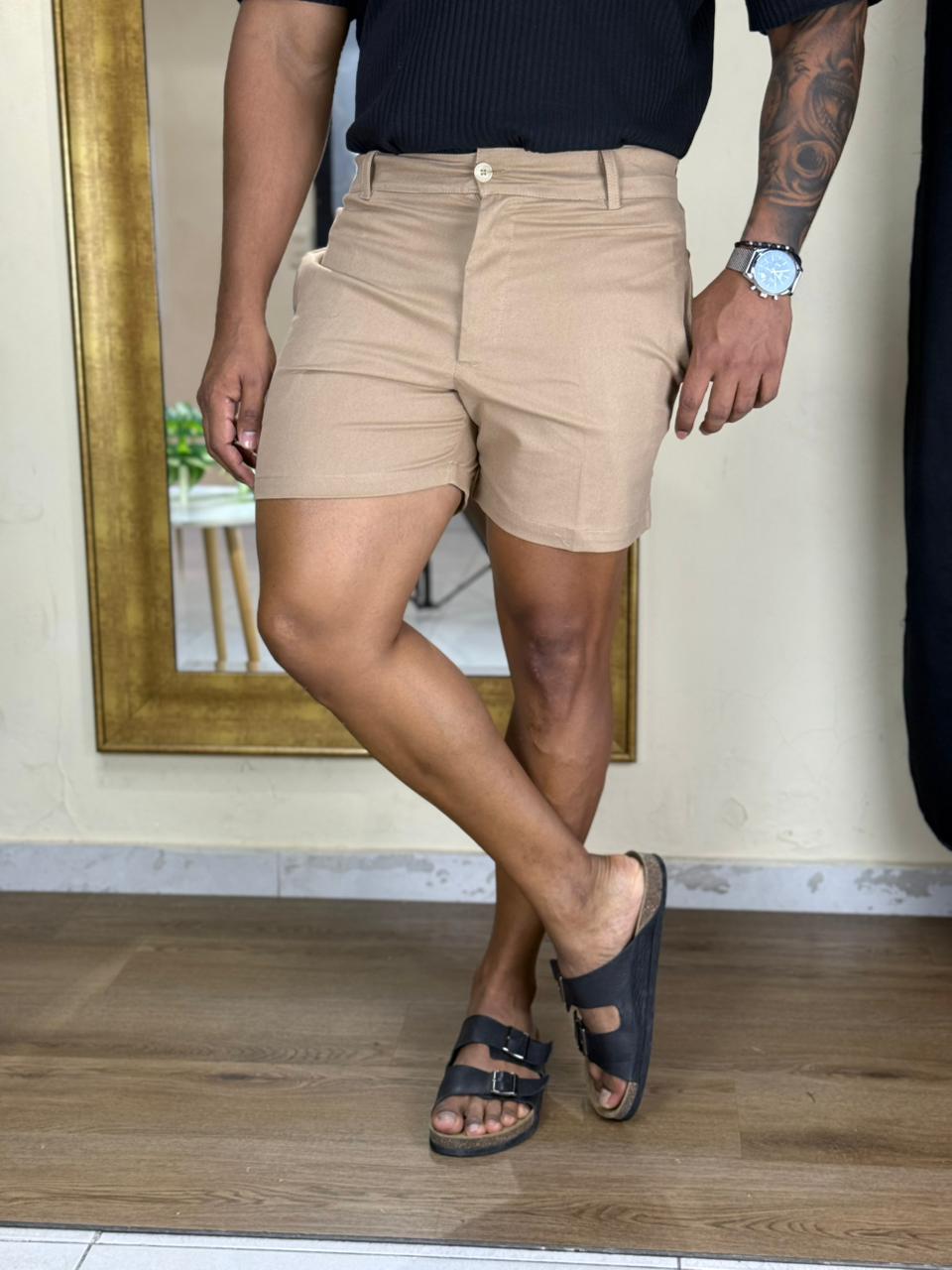 Pitbull Wear Bermuda Drill Hombre Slim Fit Algodón Varios Colores
