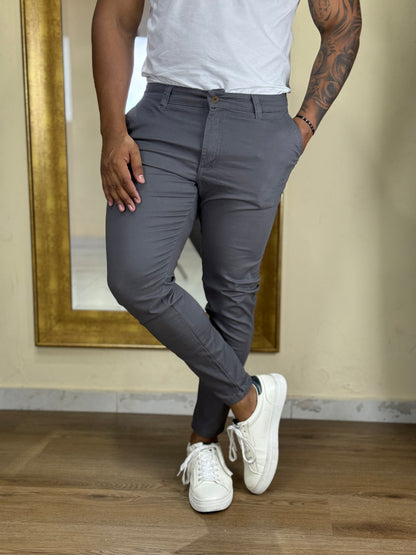 Pitbull Wear Pantalon Drill Hombre Slim Fit Algodón