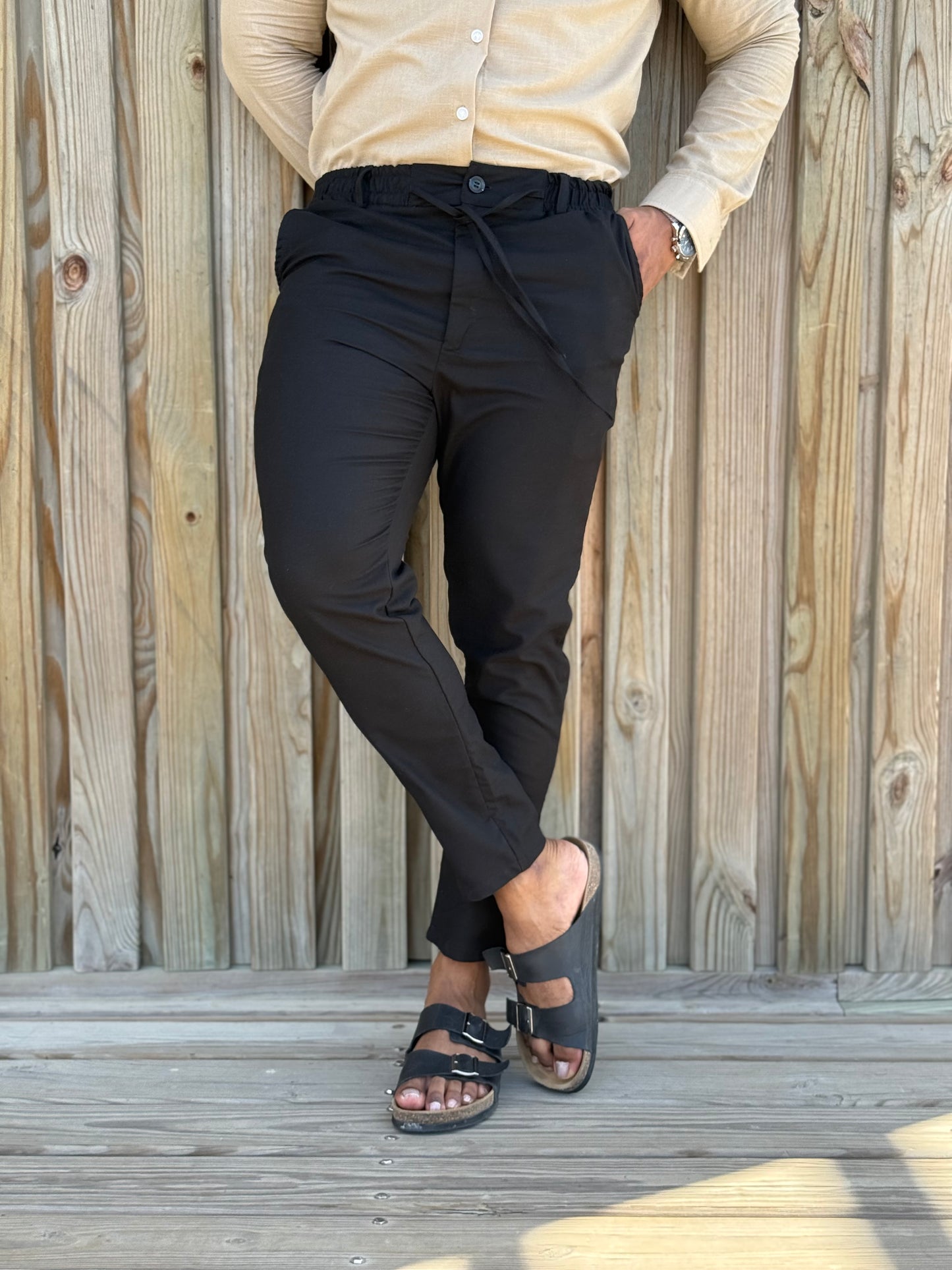 Pitbull Wear Pantalon Lino Hombre Milan Fresco Ligero Varios Colores