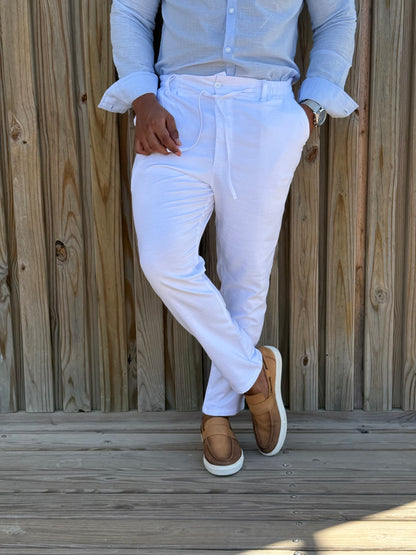 Pitbull Wear Pantalon Lino Hombre Milan Fresco Ligero Varios Colores