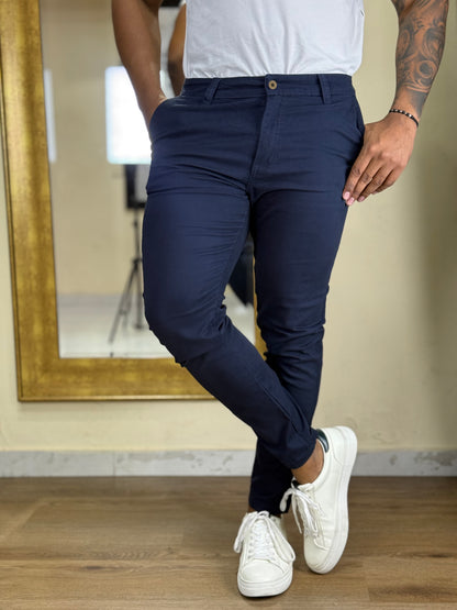 Pitbull Wear Pantalon Drill Hombre Slim Fit Algodón