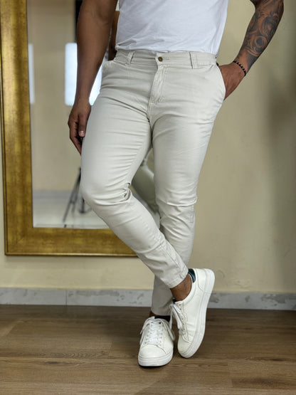 Pitbull Wear Pantalon Drill Hombre Slim Fit Algodón