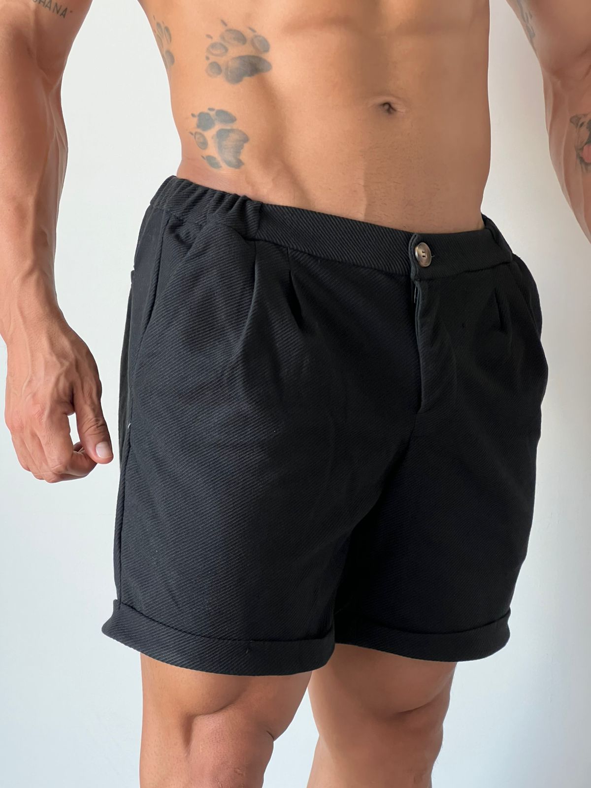 Pitbull Wear Bermuda Brezzo Hombre Corte Moderno Pliegues Varios Colores