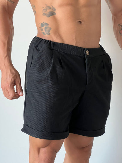 Pitbull Wear Bermuda Brezzo Hombre Corte Moderno Pliegues Varios Colores
