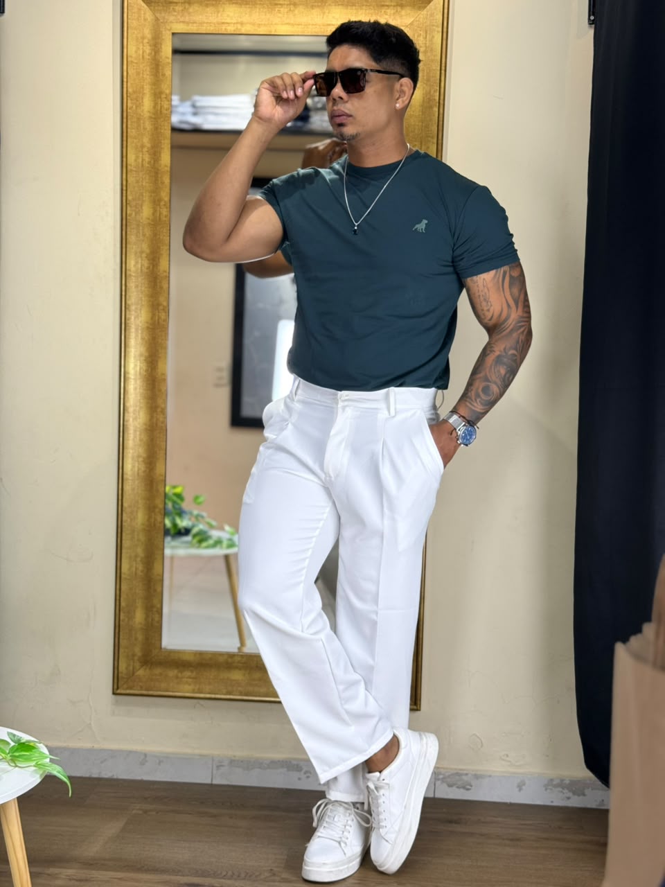 Pitbull Wear Pantalon Vittorino Hombre Tela Génova Stretch Straight Fit