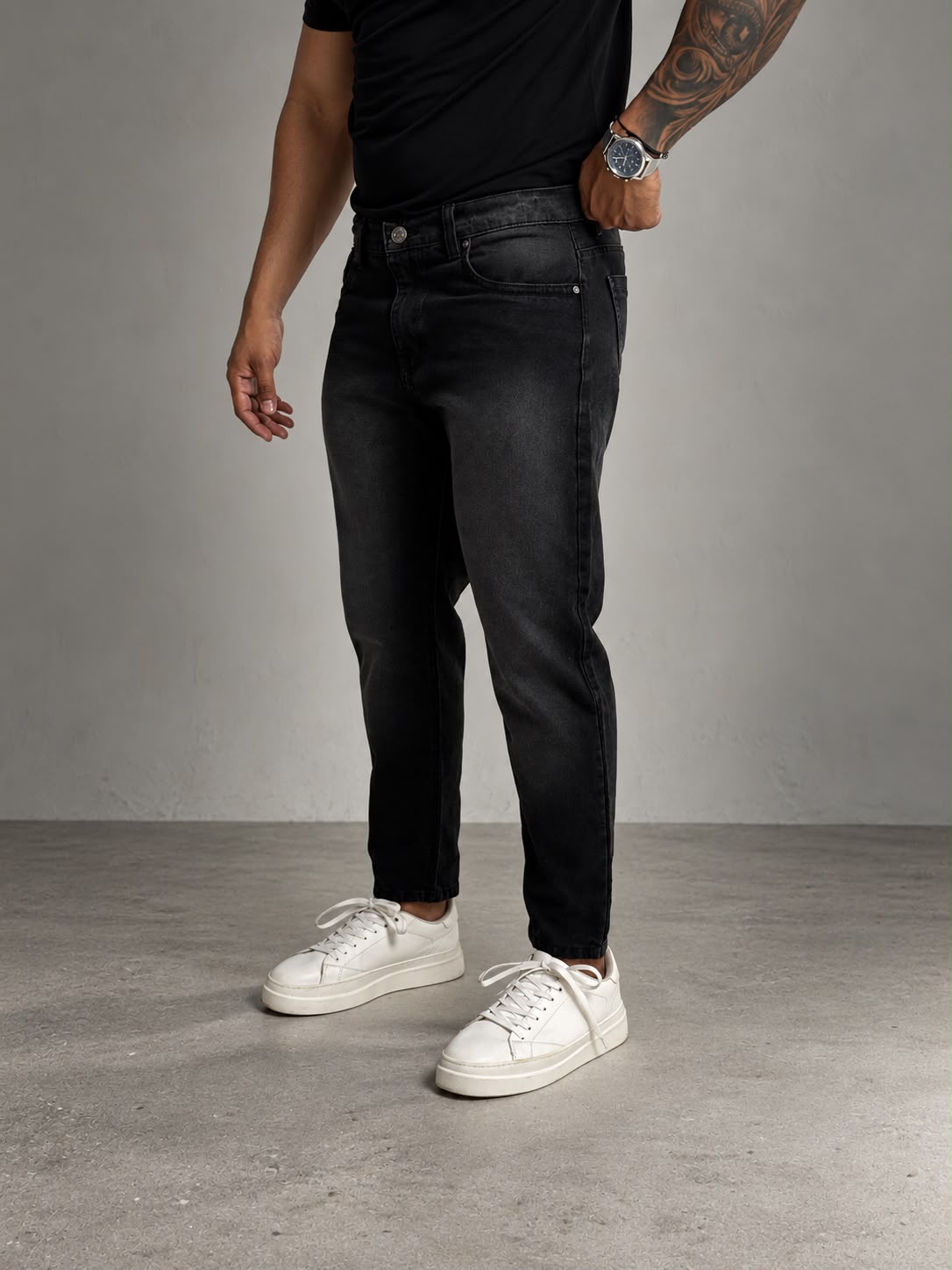 Pitbull Wear Jean Slim Fit Hombre Denim Luca Algodón Rigido