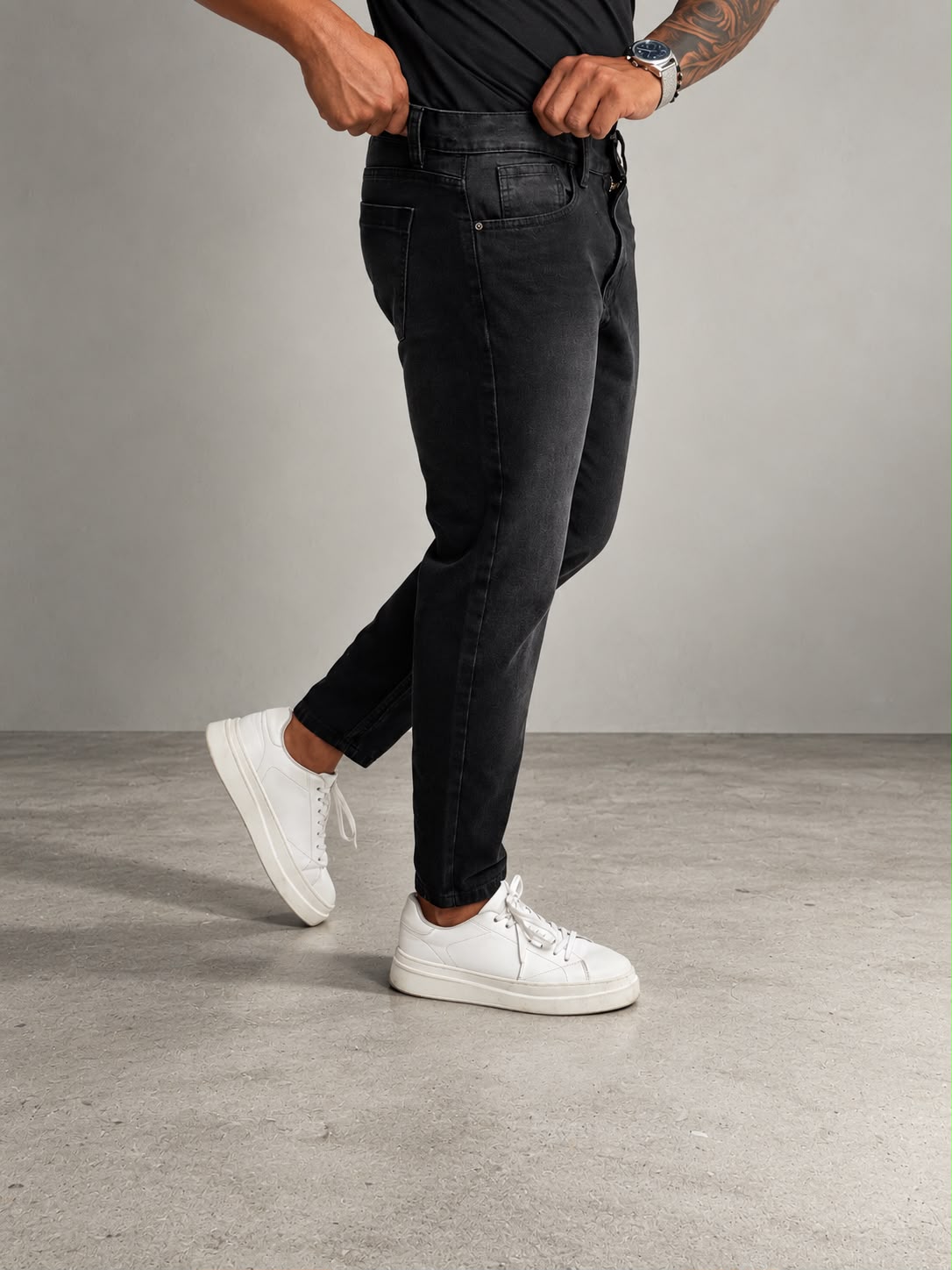 Pitbull Wear Jean Slim Fit Hombre Denim Luca Algodón Rigido