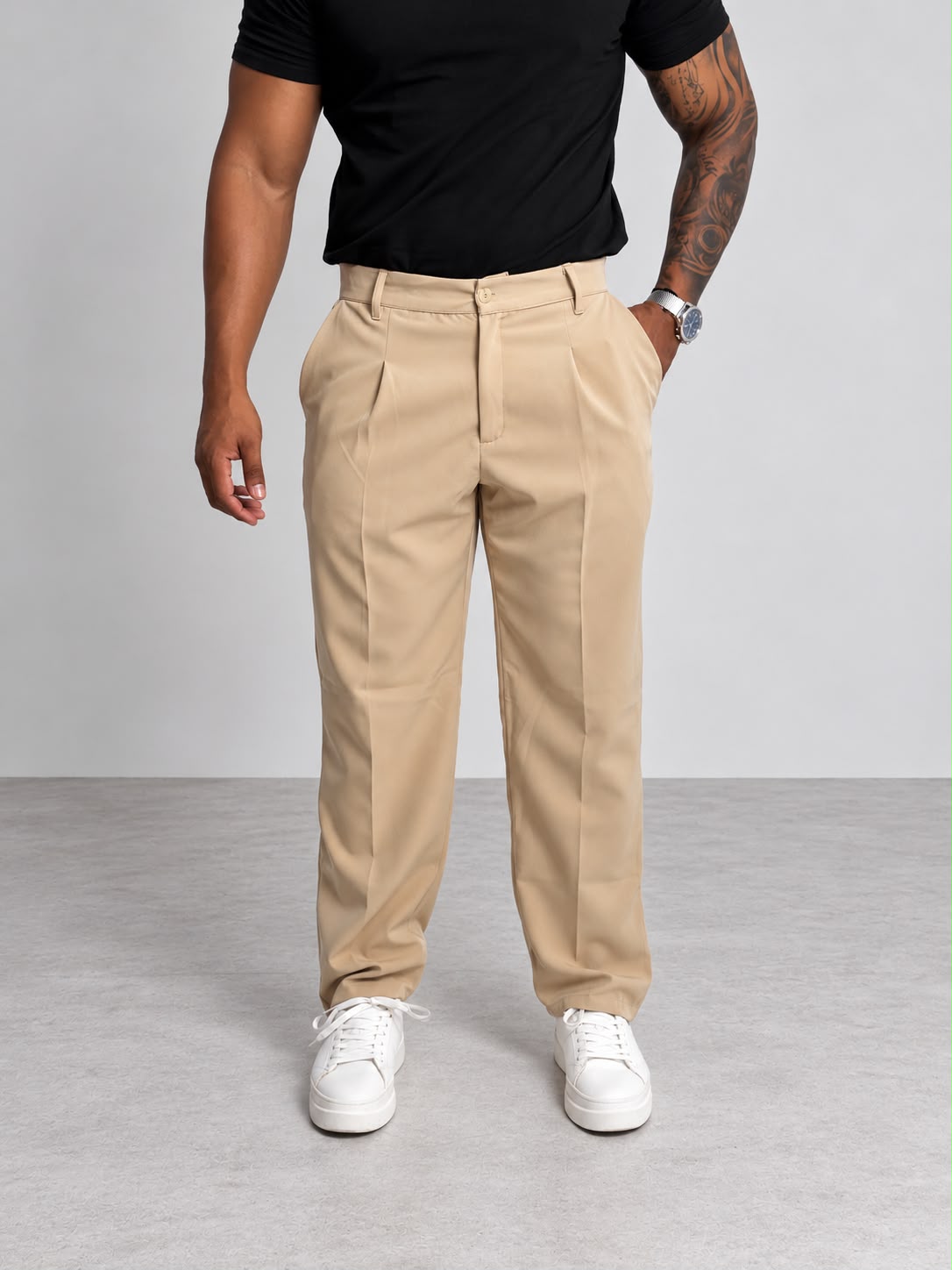 Pitbull Wear Pantalón Vittorino Hombre Génova Stretch Straight Fit